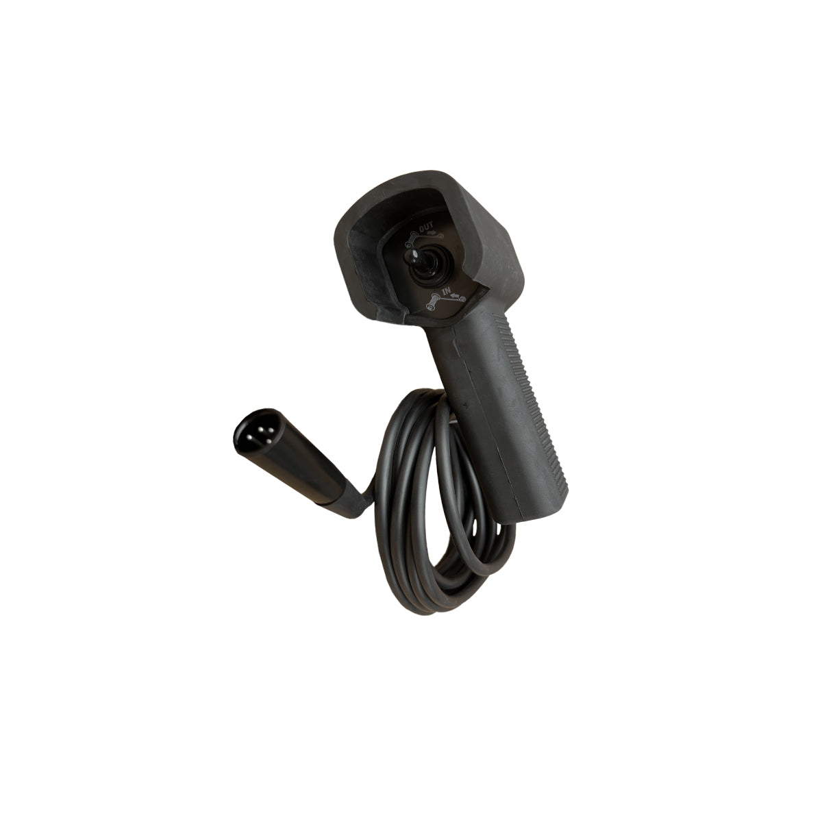 Warrior Hand Held Wired Remote - 4 Pin Metal Plug - Rubber