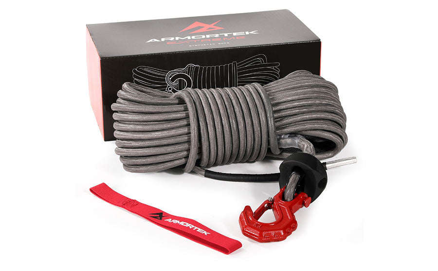 Armortek Extreme Synthetic Rope Kit 1/2" x 82' - MBL 28800 lbs