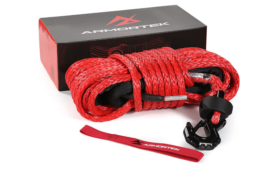 Armortek Synthetic Rope Kit 1/2" x 82' - MBL 36300 lbs