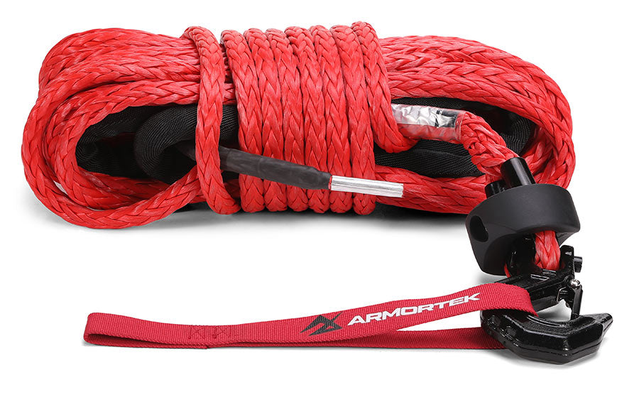 Armortek Synthetic Rope Kit 1/2" x 82' - MBL 36300 lbs