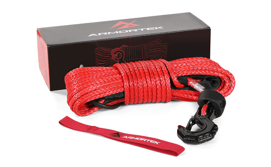 Armortek Synthetic Rope Kit 5/16" x 82' - MBL 17400 lbs