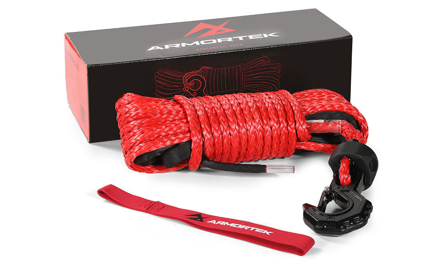 Armortek Synthetic Rope Kit 3/8" x 50' - MBL 22700 lbs