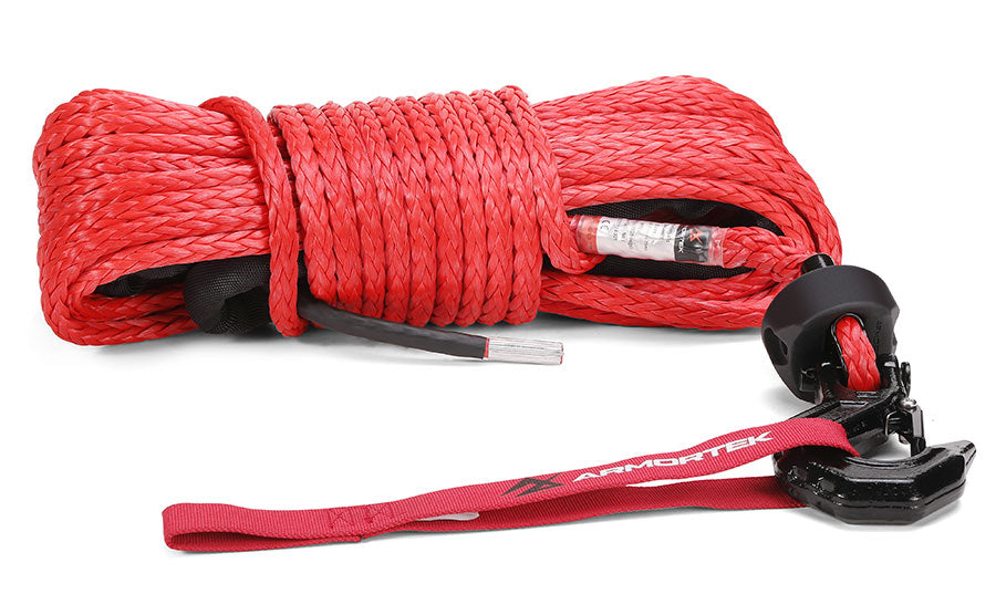 Armortek Synthetic Rope Kit 3/8" x 82' - MBL 22700 lbs