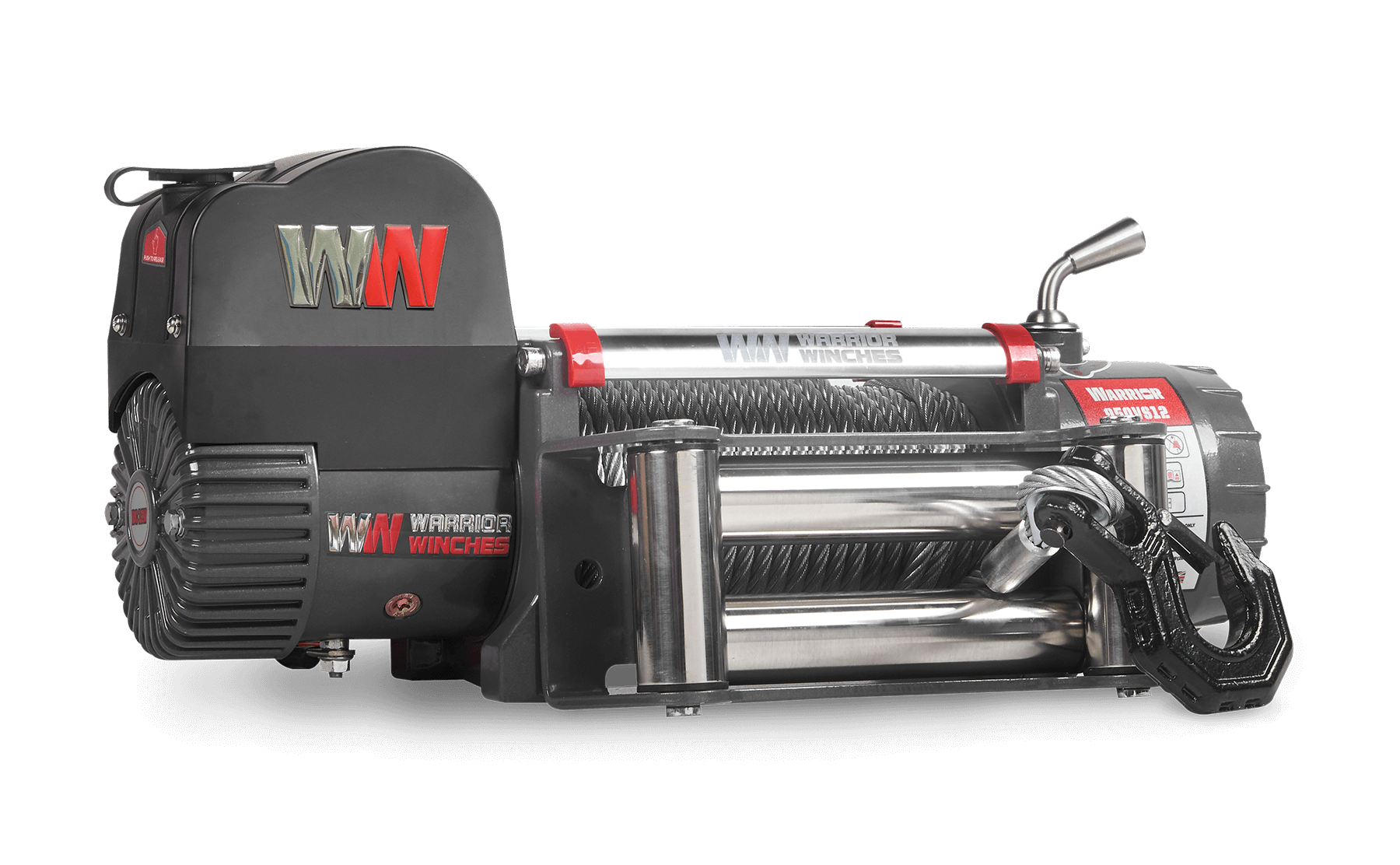 Samurai 10,000lb 12v Electric Winch - Steel Rope