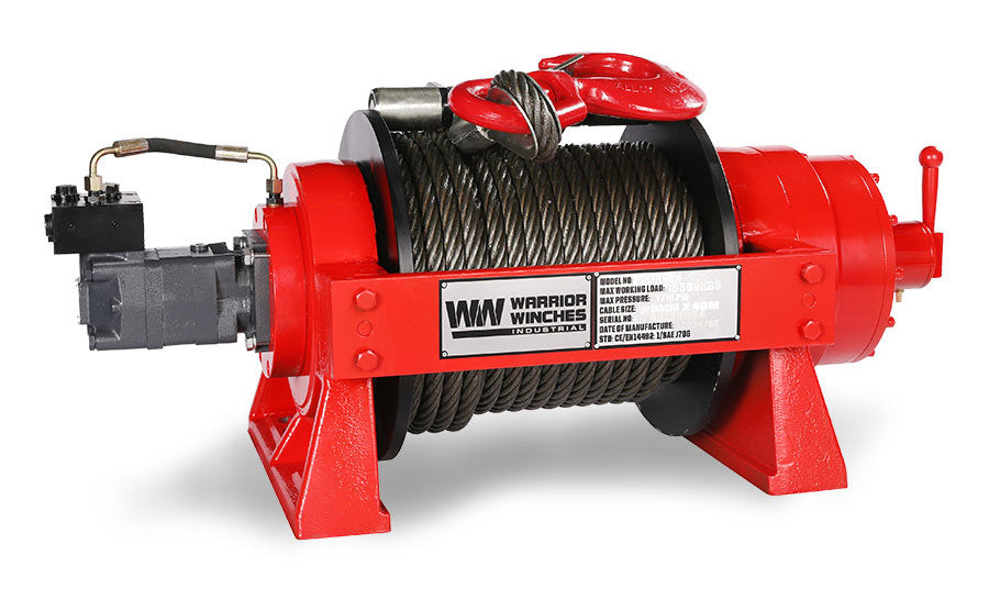 JR13 29,700lb (13.5 Ton) Industrial Hydraulic Winch