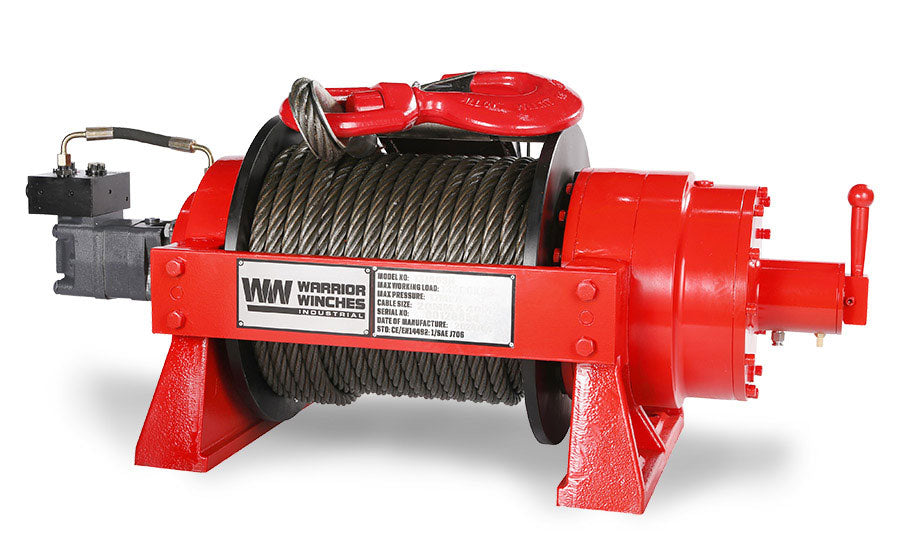 JR13 29,700lb (13.5 Ton) Industrial Hydraulic Winch