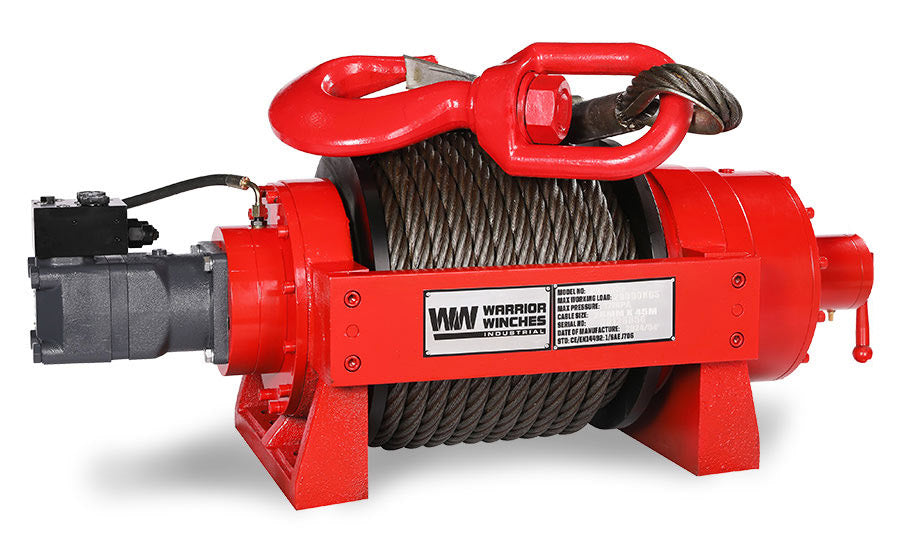 JR20 44,000lb (20 Ton) Industrial Hydraulic Winch