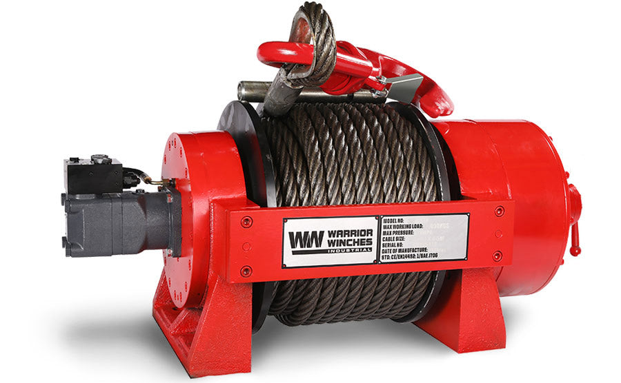 JR30 66,000lb (30 Ton) Industrial Hydraulic Winch