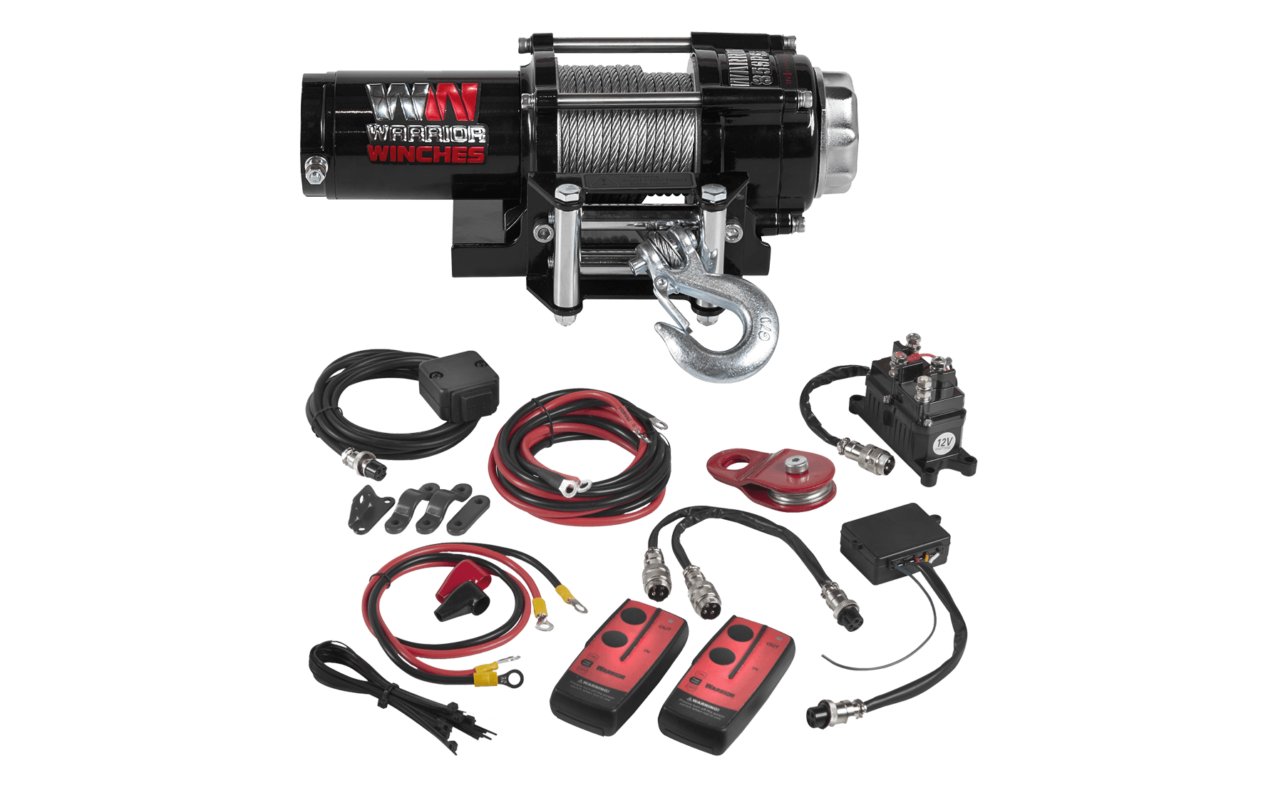 Ninja 3,500lb 12v Electric Winch - ATV