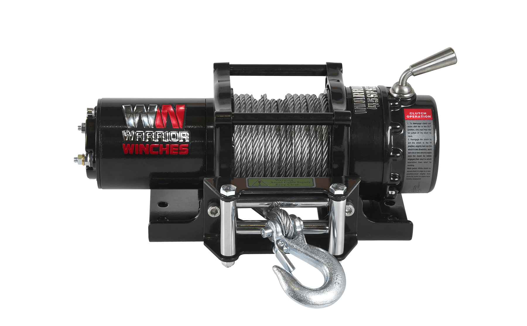 Ninja 4,500lb 12v Electric Winch - Steel Rope