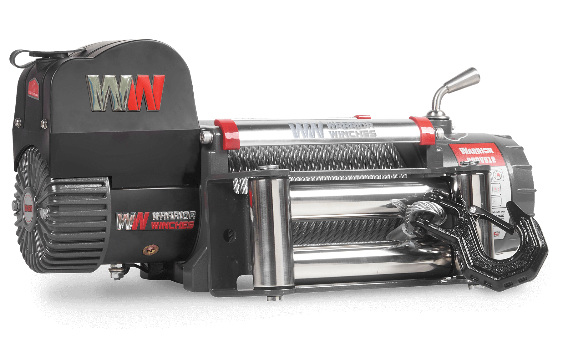 Samurai 8,000lb 12v Electric Winch - Steel Rope