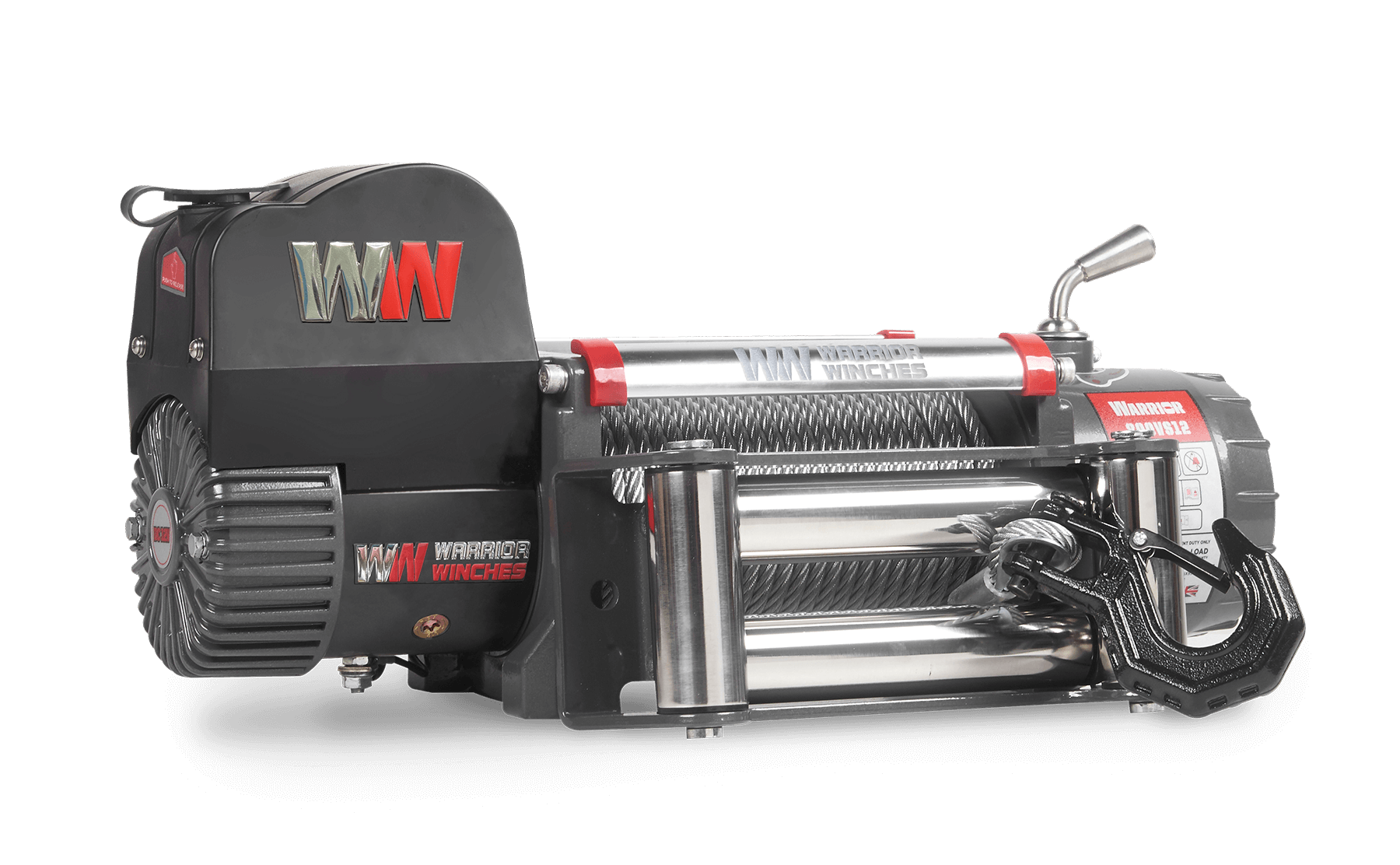 Samurai 8,000lb 12v Electric Winch - Steel Rope