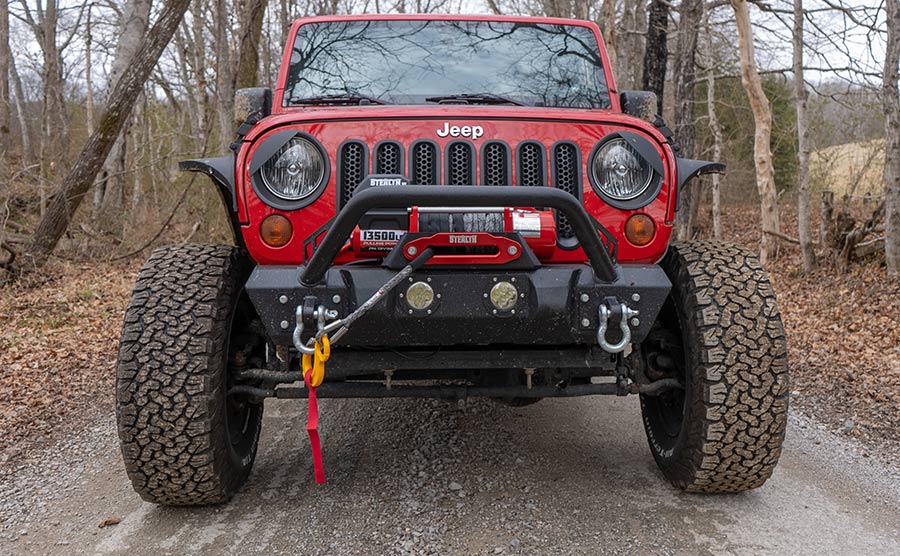 Stealth 13,500lb 12v Electric Winch - Offroad