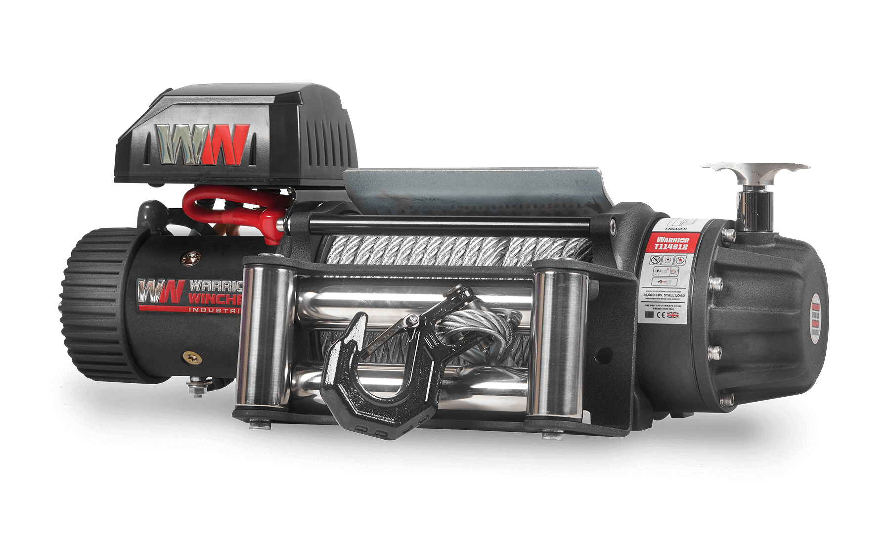 T1000 14,500lb Severe Duty 12v Electric Winch