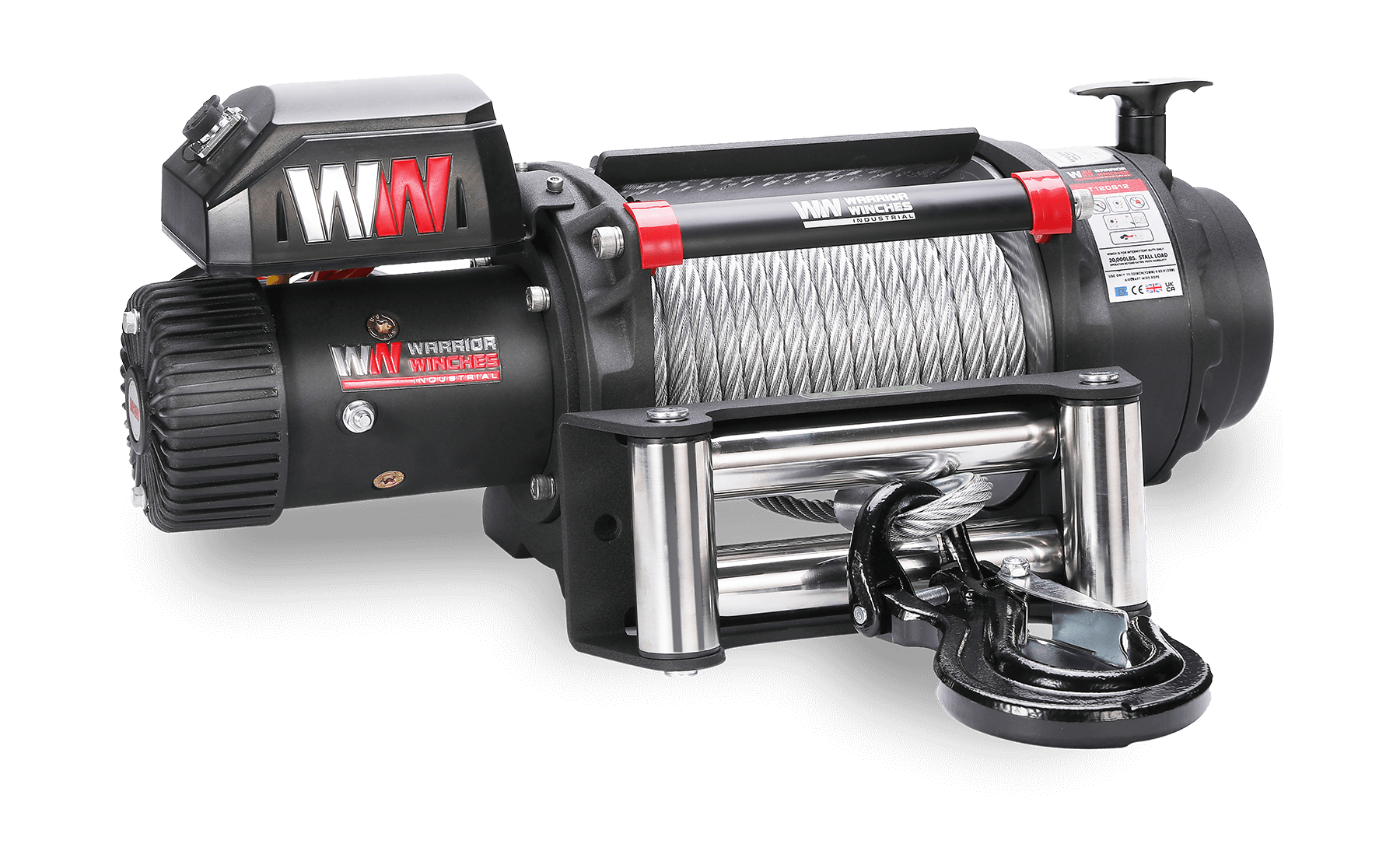 T1000 20,000lb Severe Duty 12v Electric Winch