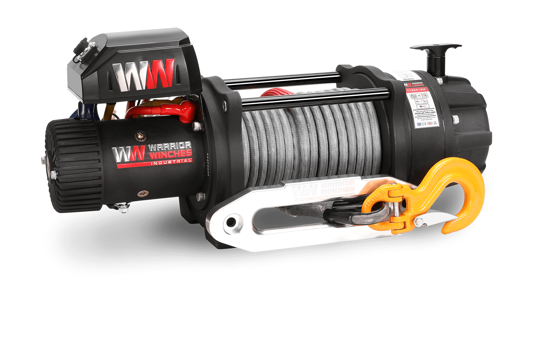 T1000 22,000lb Severe Duty 12v Electric Winch