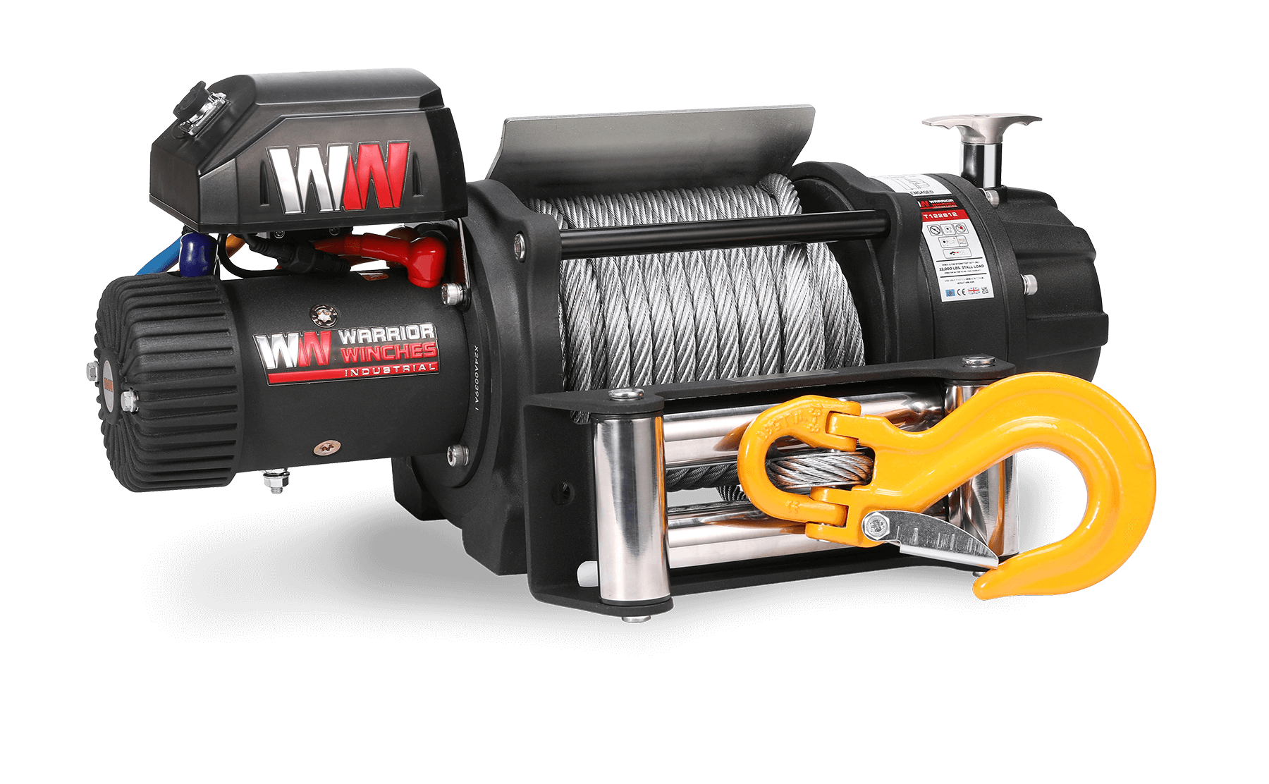 T1000 22,000lb Severe Duty 12v Electric Winch