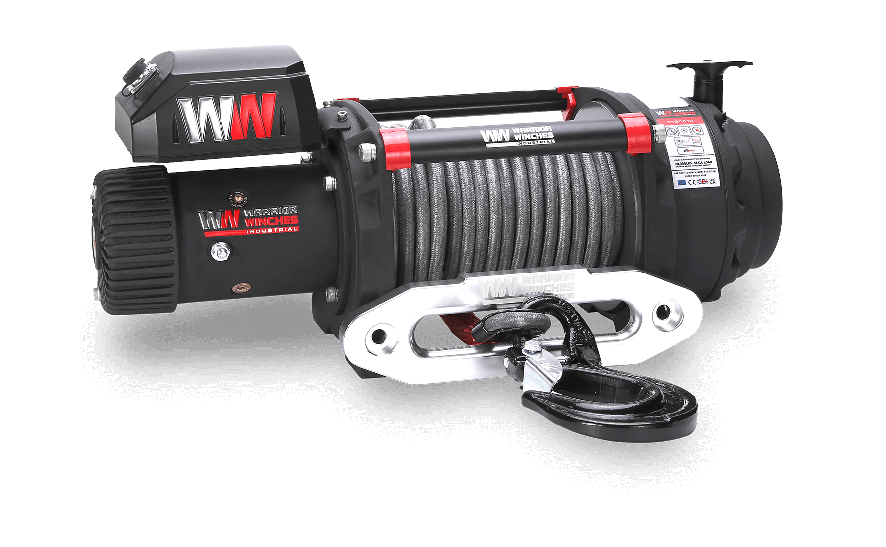 T1000 18,000lb Severe Duty 12v Electric Winch