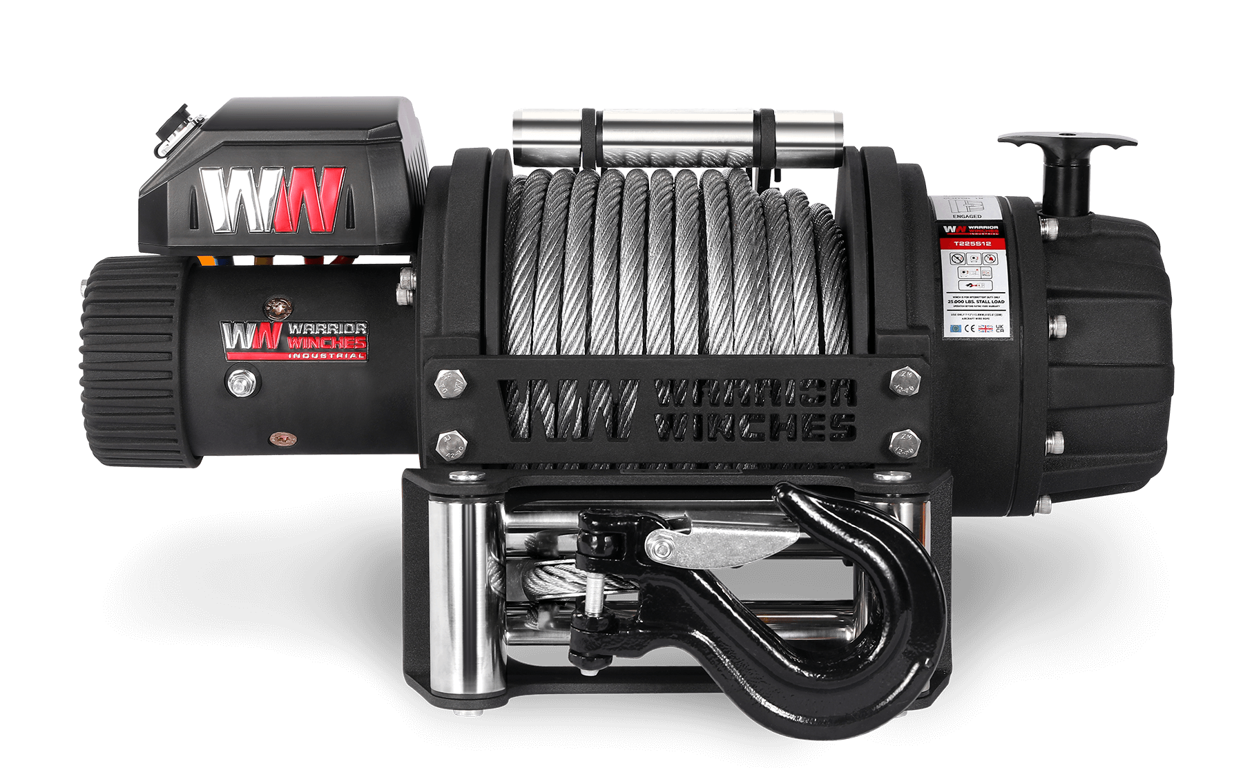 T1000 25,000lb Severe Duty 12v Electric Winch - “The Beast”