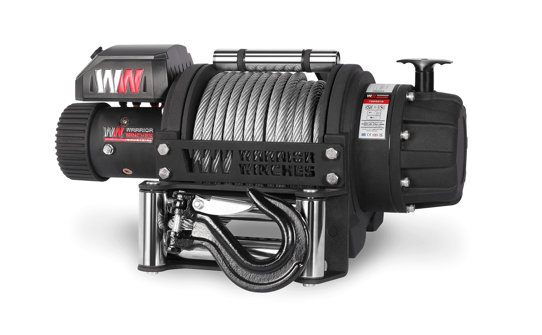 T1000 25,000lb Severe Duty 12v Electric Winch - “The Beast”